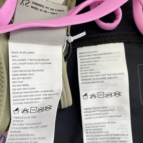 prAna Bikini Set Black Sporty Hipster 2 Piece Swimwear Black Womens Size XS NEW! - Picture 7 of 15